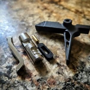 Mirrored finished stainless steel rSS w/ Flat trigger