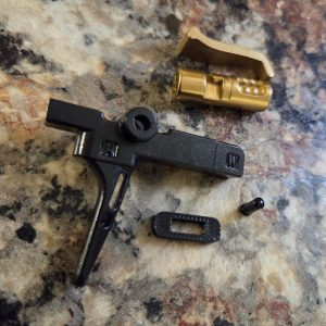 Gold rSS kit with flat trigger (A2 tool steel)