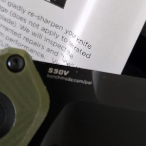 Benchmade Mediator AUTO Folding Knife 3.30" S90V Green Cerakote Plain Blade, Milled Black G10 Handles - 8551 BK