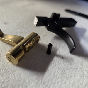 Gold A2 rSS kit with Curved trigger combo