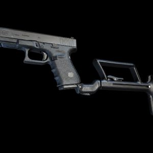 Adjustable Glonk Stock with Cheek Riser