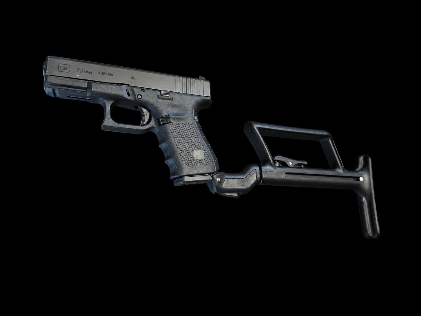 Adjustable Glonk Stock with Cheek Riser
